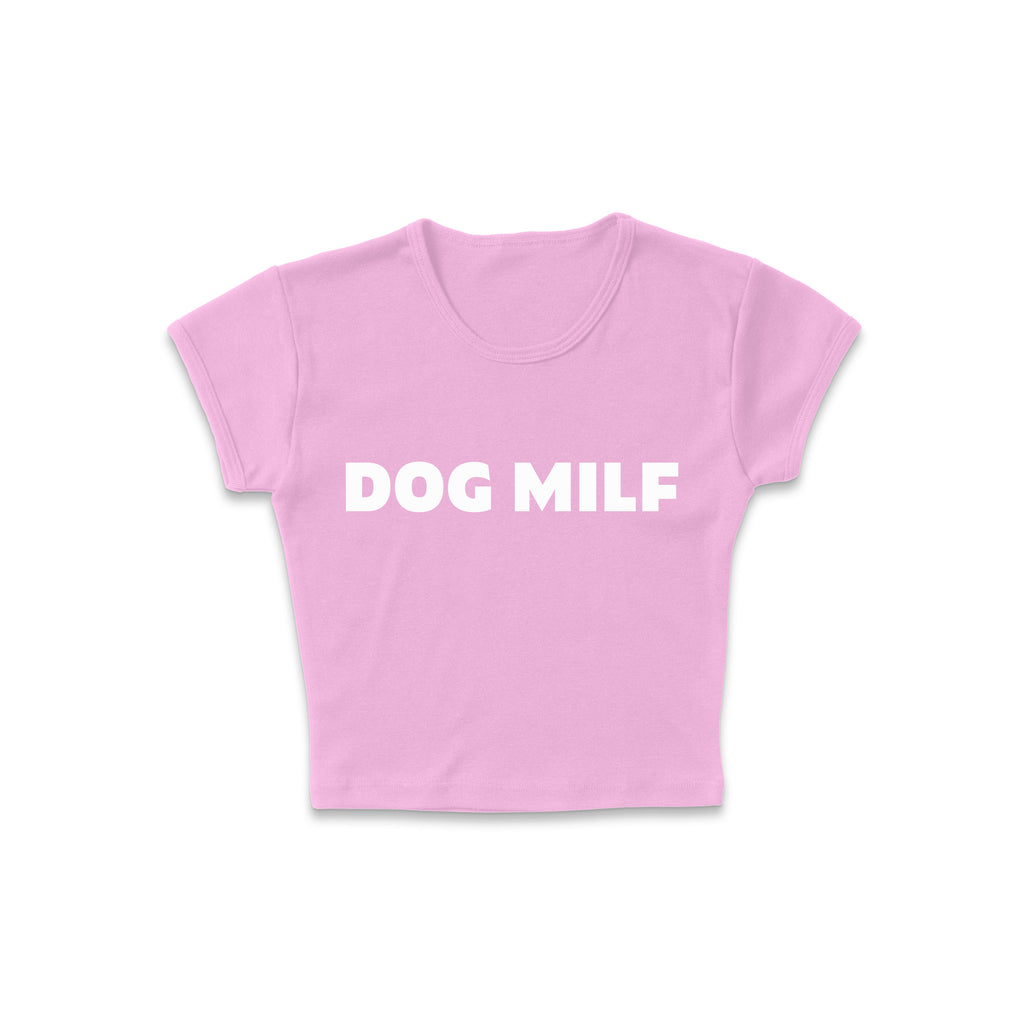 La Basica: Dog MILF Crop tee