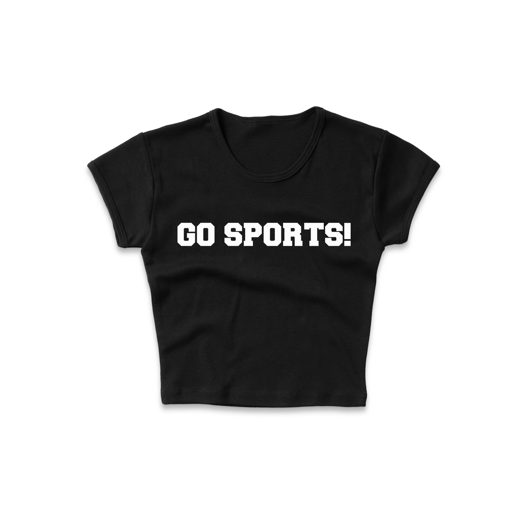 La Basica: Go Sports Crop tee