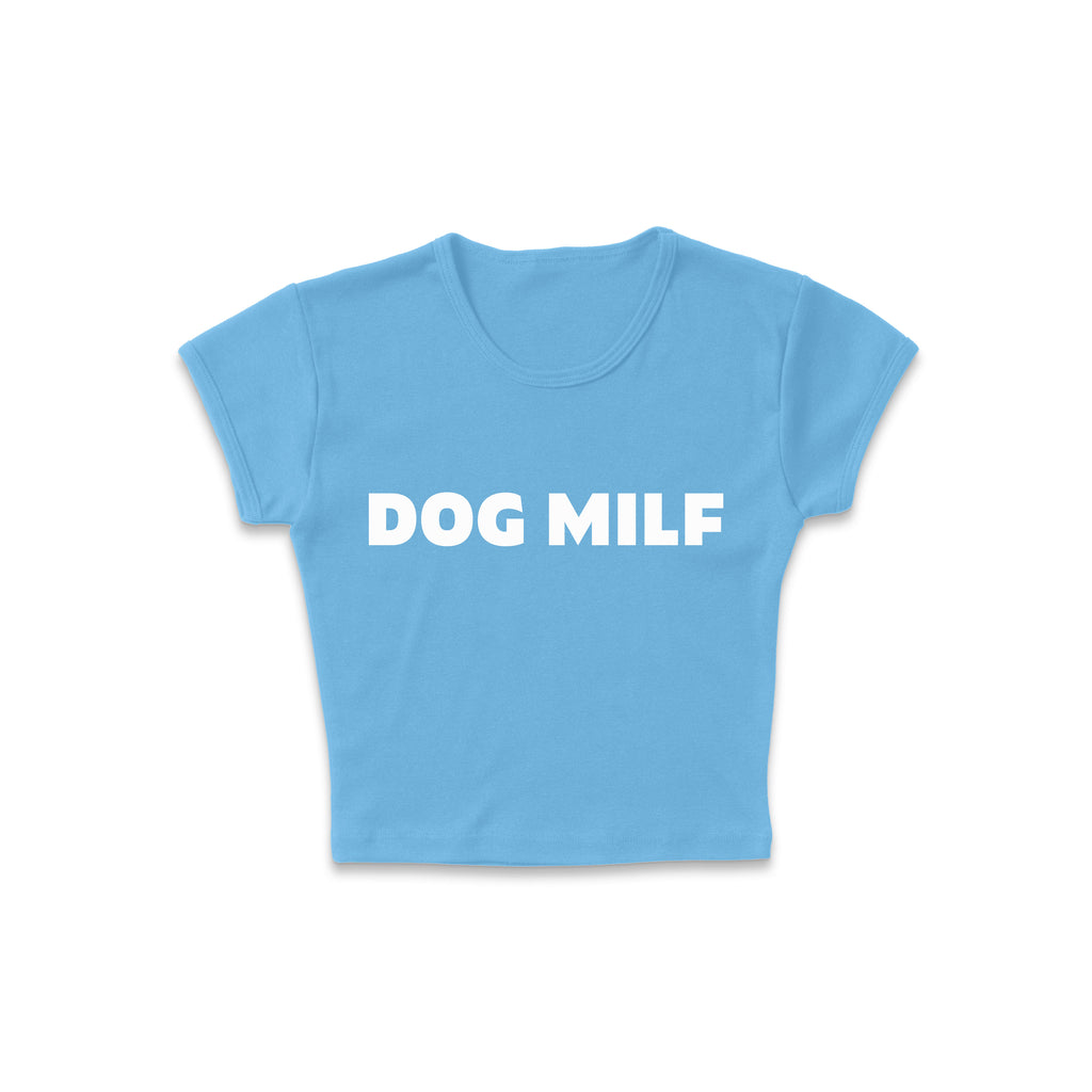 La Basica: Dog MILF Crop tee