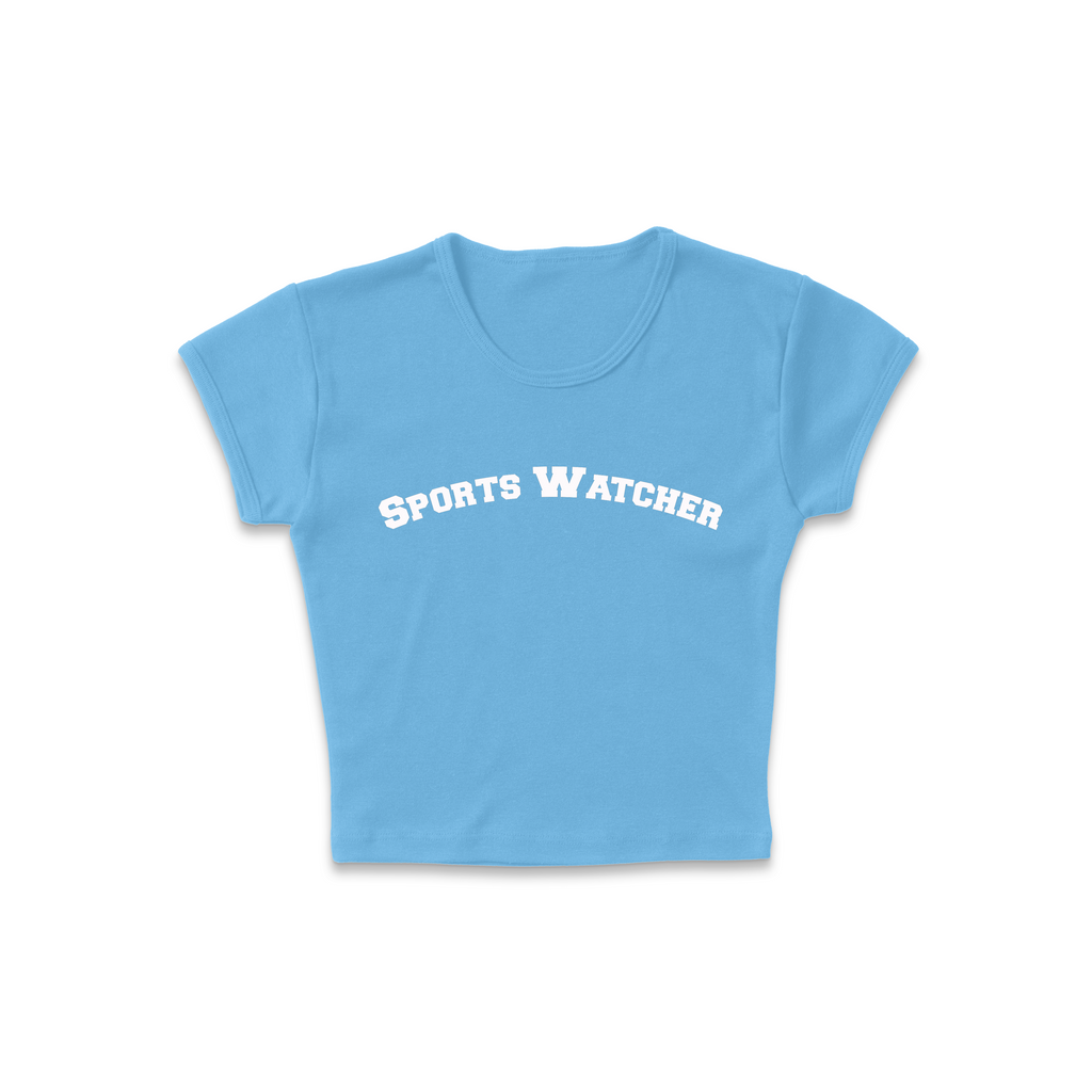 La Basica: Sports Watcher Crop tee