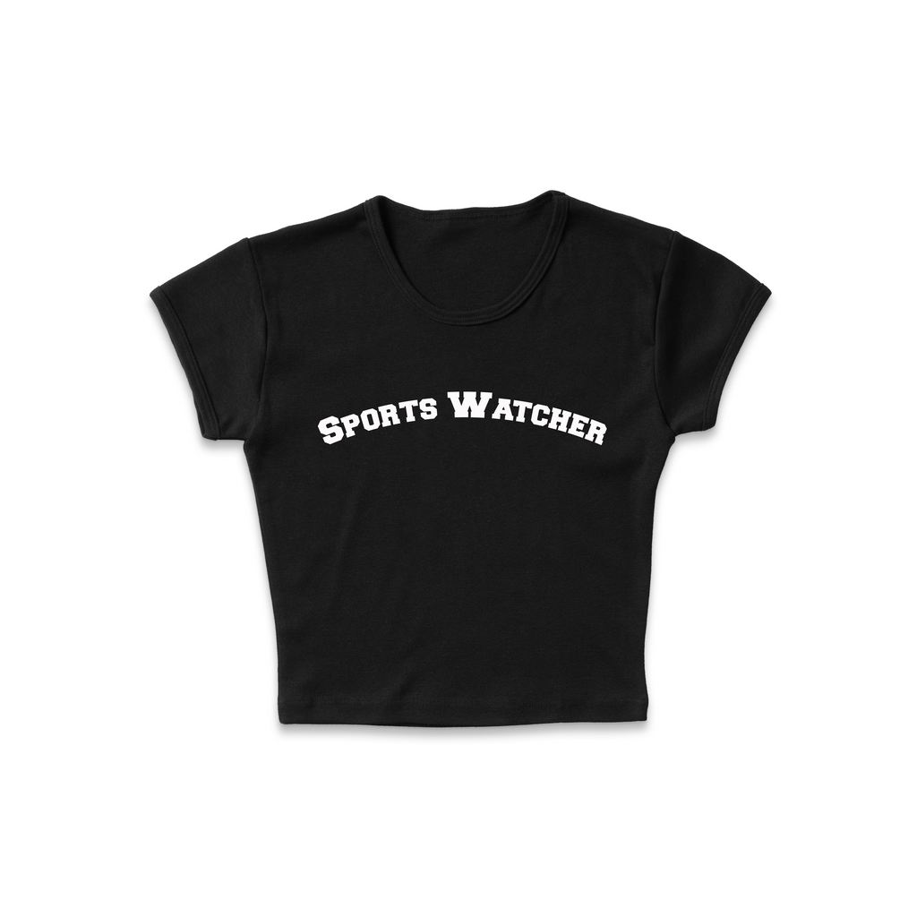 La Basica: Sports Watcher Crop tee