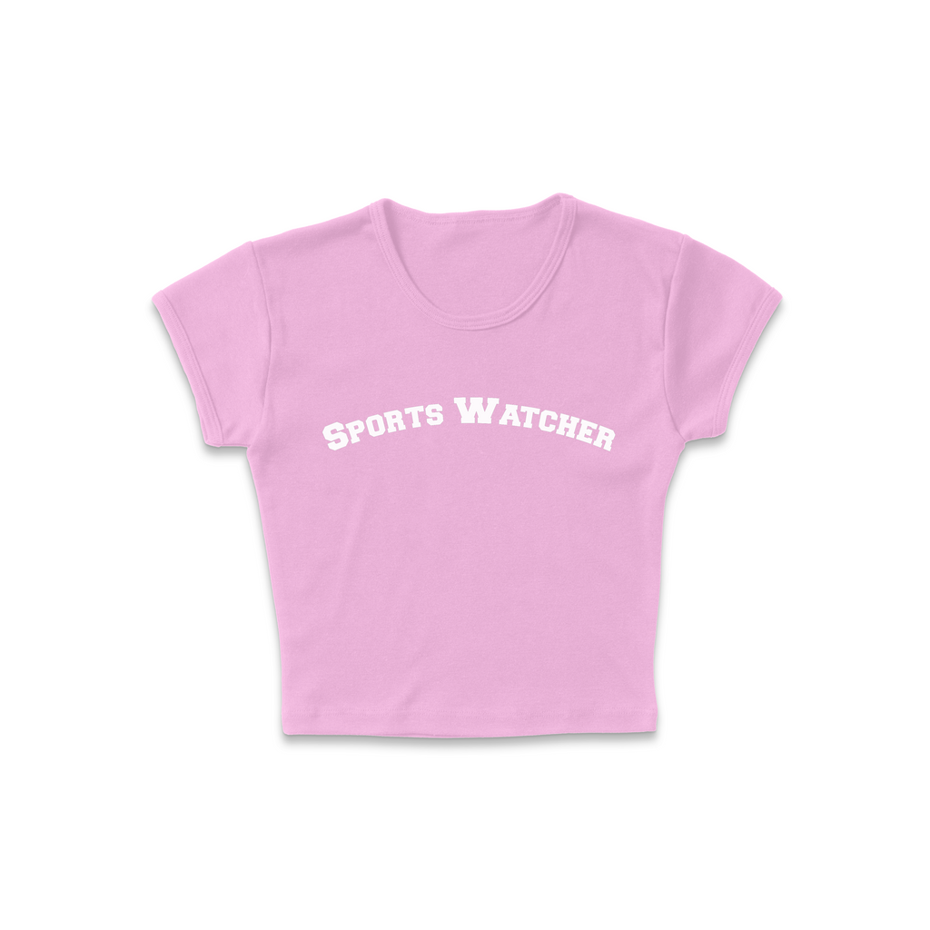 La Basica: Sports Watcher Crop tee